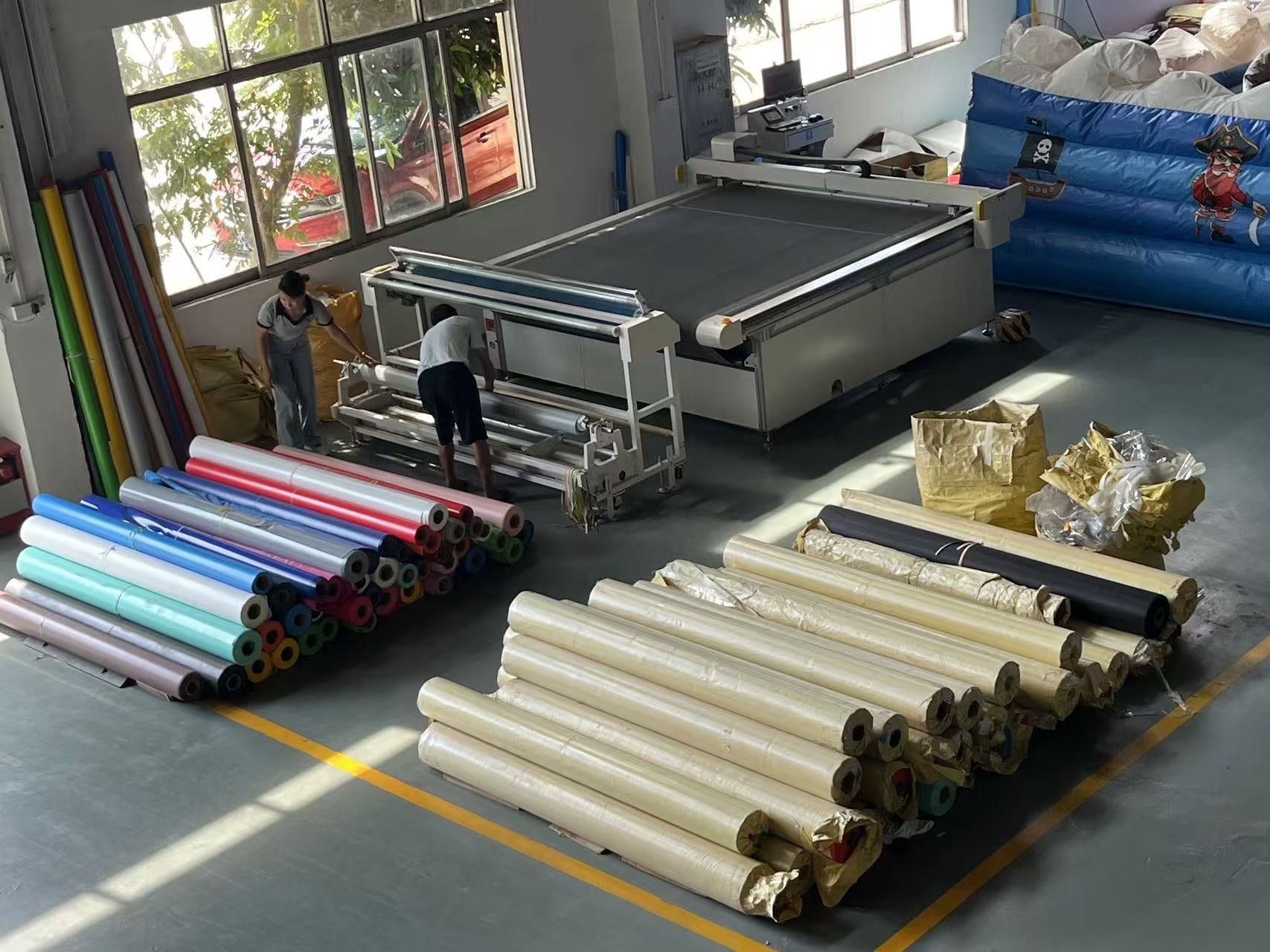 Guangzhou Kule Amusement Equipment Co.,Ltd lini produksi pabrik