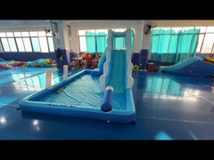 Badut Slide Inflatable Dengan Tema Gajah Untuk Anak-anak Taman Hiburan