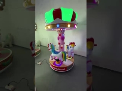 Mobil Rocking yang Mengoperasikan Koin Musik Dinamis Dan Lagu Yang Menghibur Untuk Anak-anak