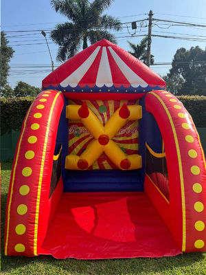 Game Toss Ring Inflatable Kegiatan Karnaval Untuk Taman Permainan