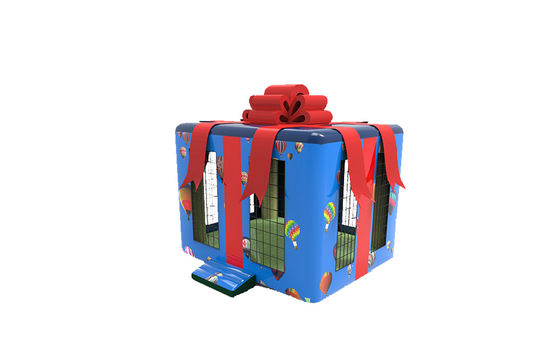 Kotak Hadiah Kelas Komersial Rumah Bounce Inflatable Untuk Anak-anak