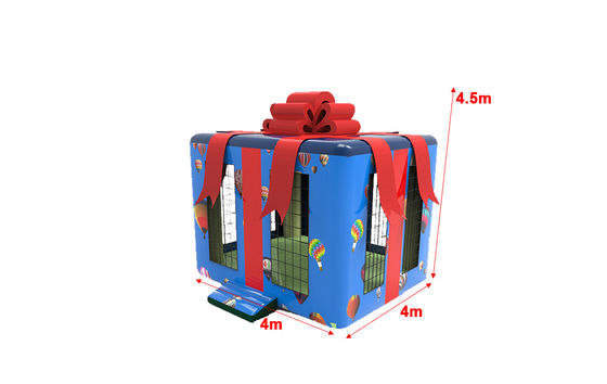 Kotak Hadiah Kelas Komersial Rumah Bounce Inflatable Untuk Anak-anak