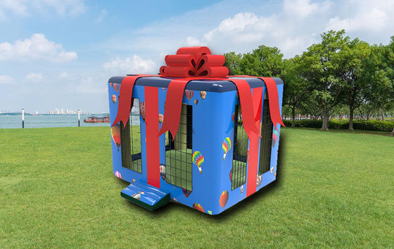 Kotak Hadiah Kelas Komersial Rumah Bounce Inflatable Untuk Anak-anak