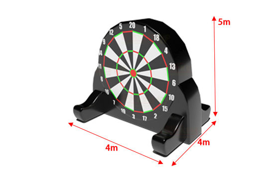 Giant Soccer Dart Inflatable Games Untuk Indoor Outdoor Playground Park