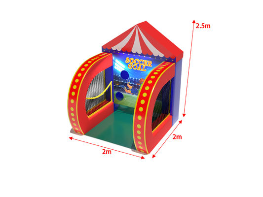 Aktivitas Karnaval Sepak Bola Gol Game Inflatable Untuk Taman bermain