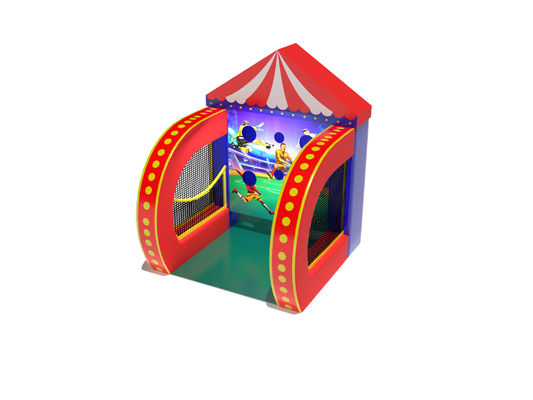 Karnaval Sepak Bola Game Inflatable 2x2x2.5m Untuk Taman bermain