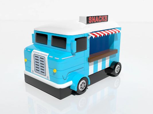 Outdoor Inflatable Games Blue Car Snack Food Tent Untuk Dijual Sewa
