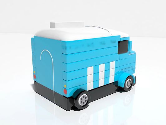 Outdoor Inflatable Games Blue Car Snack Food Tent Untuk Dijual Sewa
