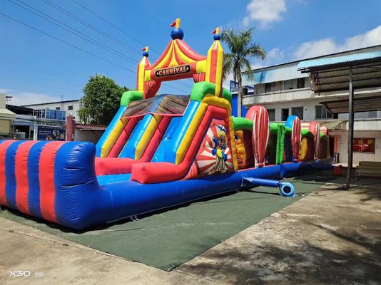 Kursus rintangan karnaval yang terisi untuk disewa dan dijual
