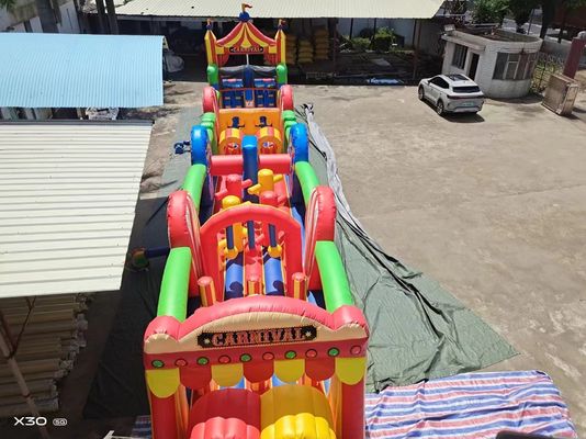 Kursus rintangan karnaval yang terisi untuk disewa dan dijual
