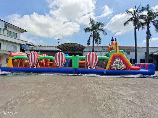 Kursus rintangan karnaval yang terisi untuk disewa dan dijual