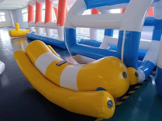 Yellow Banana Inflatable Toys untuk Outdoor Indoor Water Park Plagground