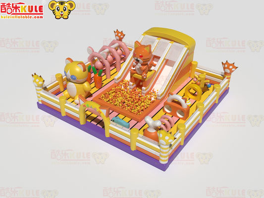 Jumping Castle taman kembung Bounce House dengan kolam renang besar laut