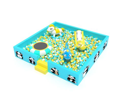 Anak-anak Toddler Soft Indoor Playground Dengan Bola Samudra mainan kecil
