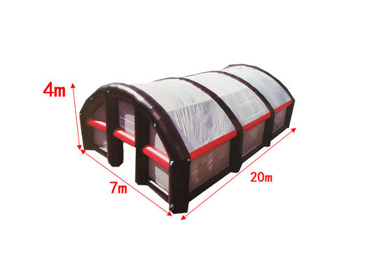 Tenda Besar Luar Ruangan Transparan Inflatable yang Bisa Dipindahkan untuk Berkemah