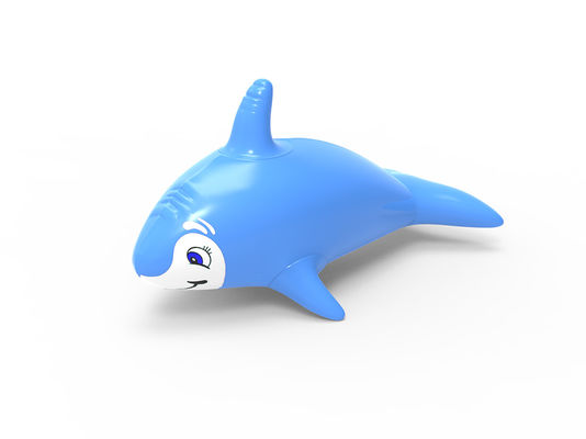 Blue Dolphin Inflatable Toys Untuk Indoor Outdoor Playground Park