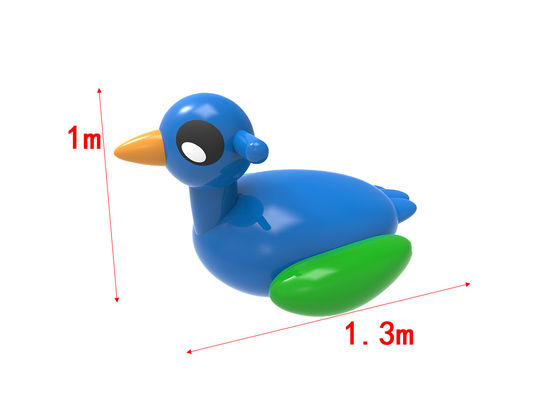 Blue Bird Outdoor Inflatable Air Floating Toys Untuk Danau Dan Samudra