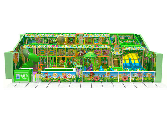 Green Garden Soft Playground Indoor Play Center Untuk Anak Kecil