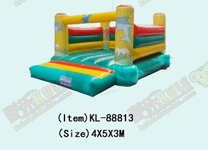 Kastil Bouncing Dolphin Berukuran Kecil untuk Anak-anak