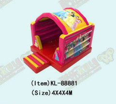 Disneyland Princess Small Inflatable Jumping Castle Untuk Anak-anak