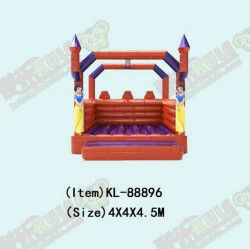 Princess Komersial Anak Inflatable Jumping Castle Taman bermain