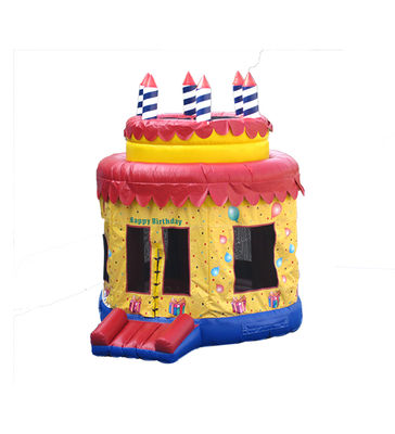 Kucing ulang tahun lingkaran kembung Bouncy Castle 4*4*4.5m
