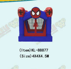 Spider-Man Kastil Inflatable Bouncer Anak-anak Taman Hiburan Taman bermain