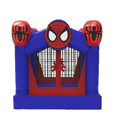 Spider-Man Kastil Inflatable Bouncer Anak-anak Taman Hiburan Taman bermain