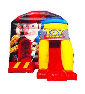 Toy Story meledakkan rumah bouncing dengan slide double stitching