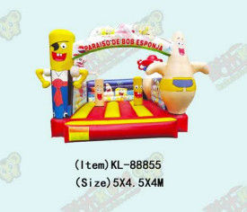 Anak-anak kecil melompat benteng bouncing kembung 5*4.5*4m