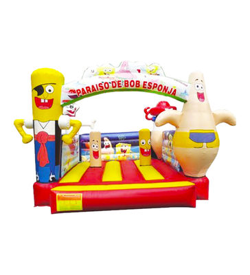 Anak-anak kecil melompat benteng bouncing kembung 5*4.5*4m