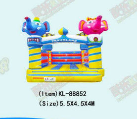 Gajah Inflatable Rumah Jumping Bunny Kecil Untuk Anak-anak