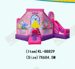 Disneyland Putri Bouncy Castle untuk anak-anak