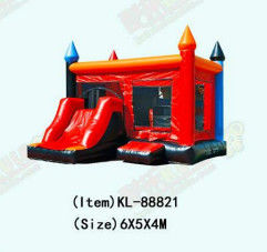 Trampolin Bounce House Indoor Bermain Warna Disesuaikan