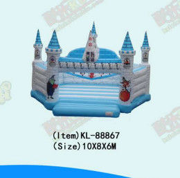 Kastil Inflatable dengan Pola Kartun