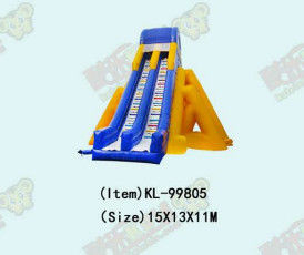 Besar Outdoor Inflatable Slide Ceommercial Kelas Untuk Aldult