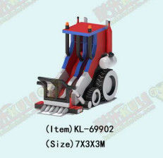 Bulldozer Air Terjun kering untuk anak-anak