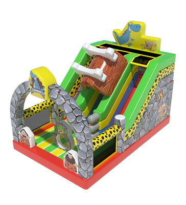 Anak-anak Taman Hiburan Dinosaurus Animals Slide Untuk Sewa