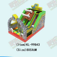 Anak-anak Taman Hiburan Dinosaurus Animals Slide Untuk Sewa