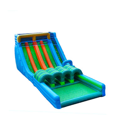 Aldult Outdoor Rental Inflatable Slide Air Besar Dengan Bouncy
