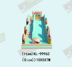 Tujuh Kurcaci dan Salju Putih Slide Inflatable untuk Anak-anak