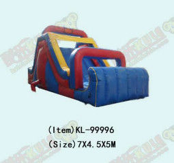 Anak-anak taman hiburan besar kembung slide dengan stopper