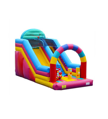 Disesuaikan Anak Taman Hiburan Slide Inflatable Untuk Sewa