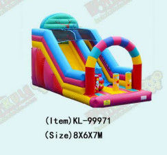 Disesuaikan Anak Taman Hiburan Slide Inflatable Untuk Sewa