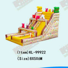 Anak-anak Taman Hiburan Slide besar dengan kartun Untuk Sewa