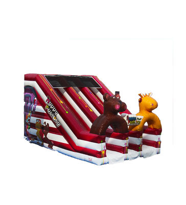 Happy Joy Factory Kids Double Lane Slip dan Slide Untuk Sewa
