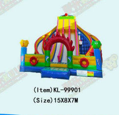 Slide Inflatable Besar dan Berwarna untuk Acara dan Pesta