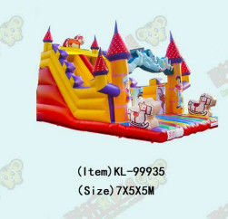 Slide Inflatable Untuk Acara Luar Ruangan Dan Pesta Dengan Desain Tema