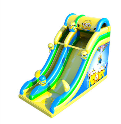 Minions Anak-anak Taman Hiburan Inflatable Blow Up Slip N Slide