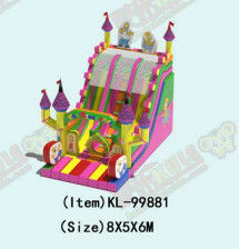 Slide Inflatable yang Menghibur Menggabungkan Slide Fun dengan Tema